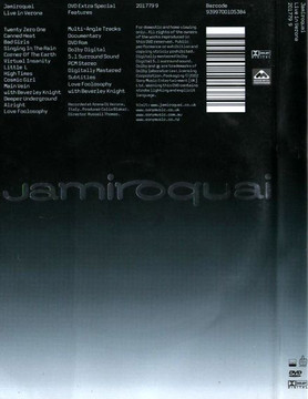 Jamiroquai - Live In Verona DVD Jamiroquai - Live In Verona DVD