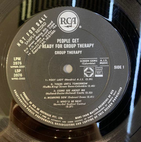 Group Therapy - People Get Ready For Group Therapy Vinyl (Secondhand)