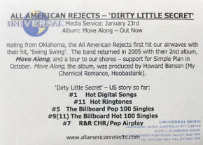 All-American Rejects - Dirty Little Secret Promo CD