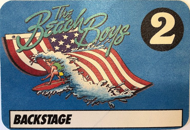 Beach Boys - Backstage Pass SURFER BLUE