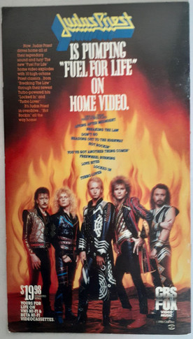 Judas Priest - Turbo Fax Advertising Brochure