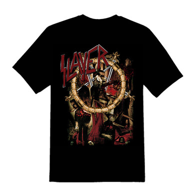 Slayer - Sword & Crest Logo Unisex T-Shirt