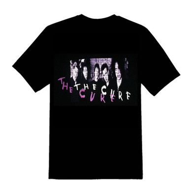 Cure - Purple Logo Unisex T-Shirt