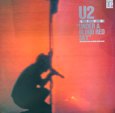 U2 - Live "Under A Blood Red Sky" Red Coloured Vinyl (Secondhand)