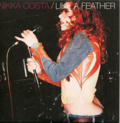 Nikka Costa – Like A Feather - Promo CD Single