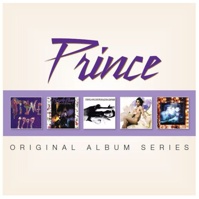 Prince - Original Album Series 5CD Set (1999, Purple Rain, Parade, Lovesexy, Diamonds And Pearls) (Used)