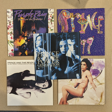 Prince - Original Album Series 5CD Set (1999, Purple Rain, Parade, Lovesexy, Diamonds And Pearls) (Used)