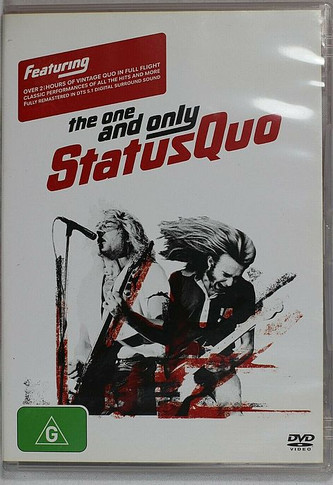 Status Quo - The One And Only Status Quo DVD (Secondhand)