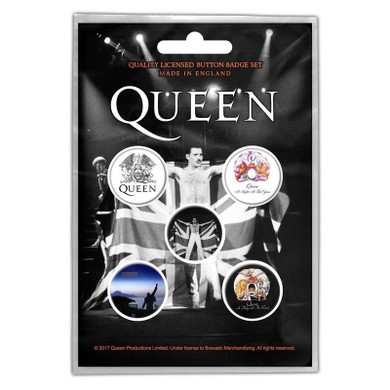 Queen - Button Badge Set
