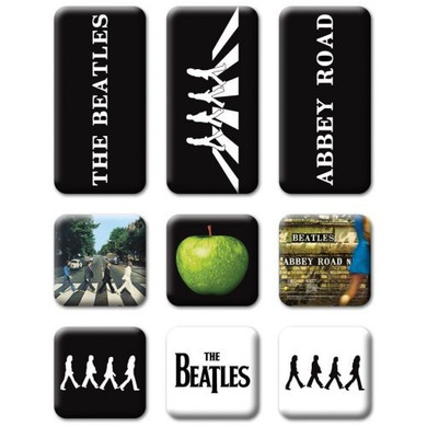 Beatles - Abbey Road 9 Piece Magnet Set