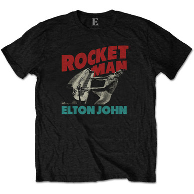 Elton John - Rocketman Piano Unisex T-Shirt