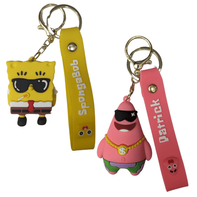 Spongebob Square Pants - Various Rubber Keyring