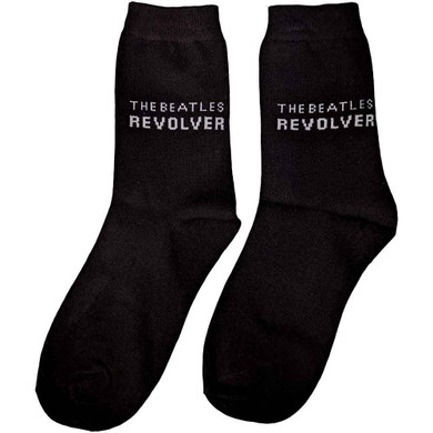 Beatles - Revolver Unisex Black Size 7-11 Socks