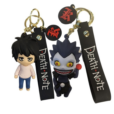 Death Note - Assorted 3D Rubber Keyring