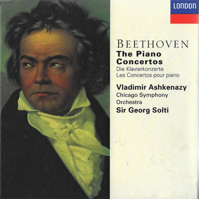 Beethoven ; Vladimir Ashkenazy, Chicago Symphony Orchestra, Sir Georg Solti – The Piano Concertos Box Set 3CD