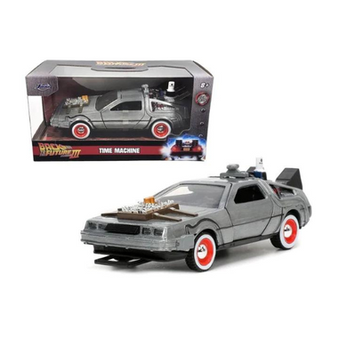 Back to the Future 3 - DeLorean 1:32 Scale Die Cast Car
