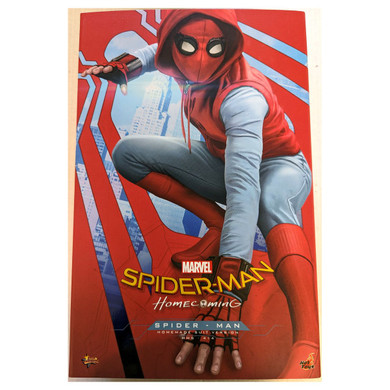 Spider-Man Homecoming - Homemade Suit Hot Toys MMS414 1/6th Scale 11 Inch Collectable Action Figure