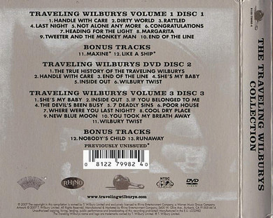 Travelling Wilburys - Volume 1 CD/DVD Deluxe Box