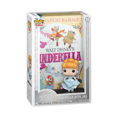 Disney 100th - Cinderella with Jaq Pop! Poster