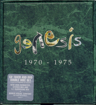 Genesis 1970-1975 CD Hybrid  SACD DVD Boxed Set Second Hand