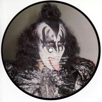 Kiss - An Interview With Gene Simmons & Paul Stanley 7" Picture Disc (Set 1) Single