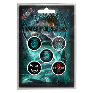 Disturbed - Evolution Badge Set