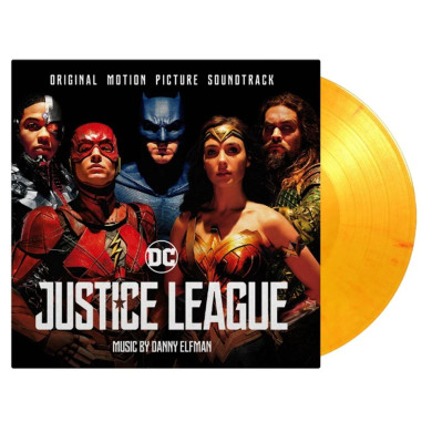 Soundtrack - Justice League Limited Edition Flaming Coloured Vinyl 2LP