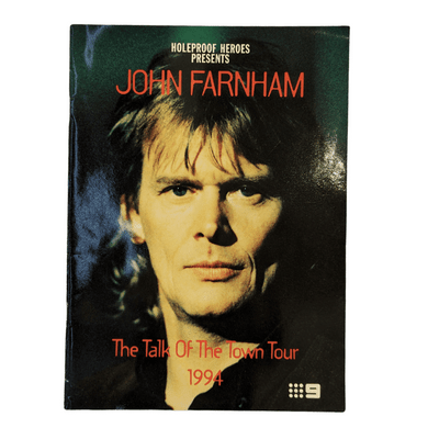 John Farnham - The Talk of the Town Tour 1994 Original Concert Tour Program