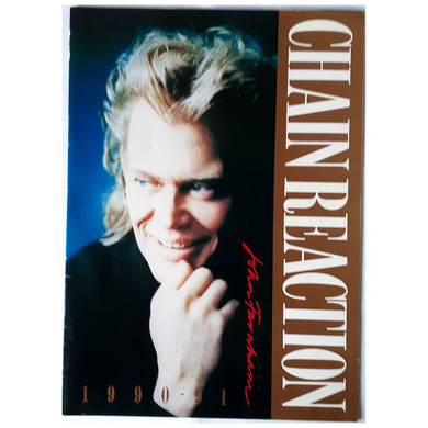 John Farnham - Chain Reaction 1990/91 Original Concert Tour Program