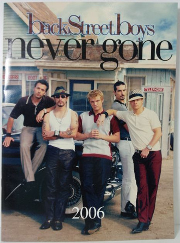 Backstreet Boys - Never Gone Original 2006 Concert Tour Program