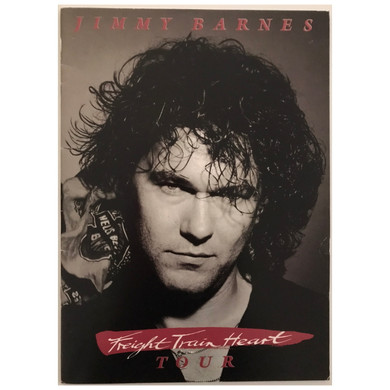 Jimmy Barnes - Freight Train Heart 1987 Australia Original Concert Tour Program