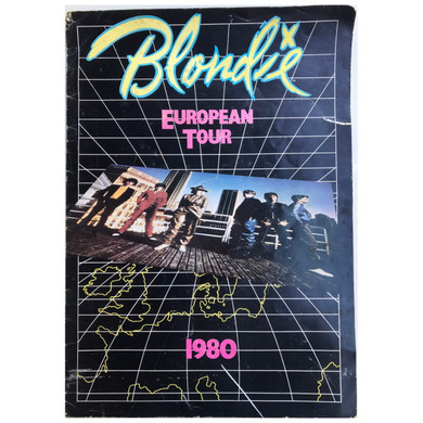 Blondie - European Tour 1980 Original Concert Tour Program