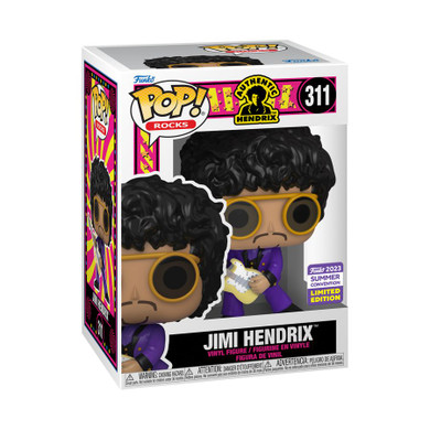 Jimi Hendrix - Jimi Hendrix (Purple Suit) SDCC 2023 US Exclusive Pop! Vinyl