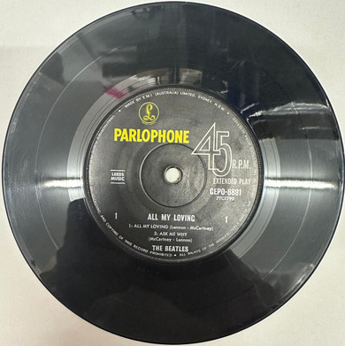 Beatles – All My Loving 7" EP Vinyl (Used)