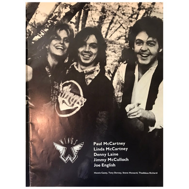 Wings - Wings Over America 1976 Original Concert Tour Program