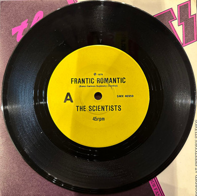 Scientists – Frantic Romantic / Shake (Together Tonight) 7" Single Vinyl (Used)