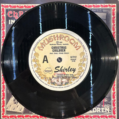 Shirley – Christmas Time In The Neighbourhood 7" Single Vinyl (Used)