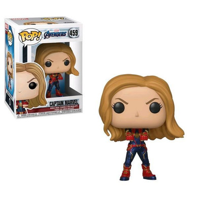 Avengers 4: Endgame - Captain Marvel (Long Hair) Collectable Pop! Vinyl #459