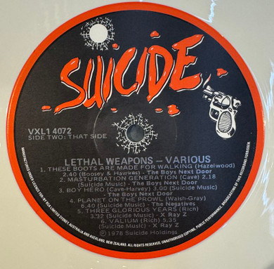 Various ‎– Lethal Weapons White Coloured Vinyl LP (Used)