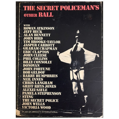 Various Artists - The Secret Policeman's Other Ball 1981 Original Souvenir Program