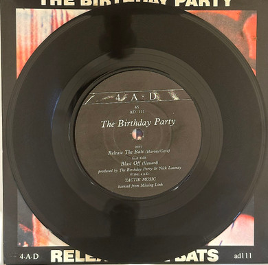 The Birthday Party – Release The Bats 7" Single Vinyl (Used)
