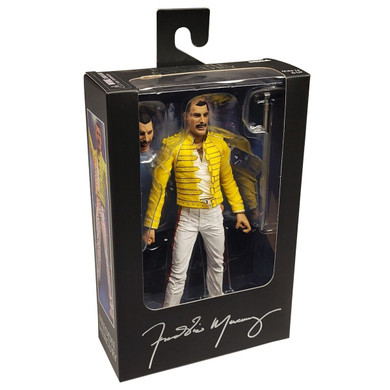 Queen - Freddie Mercury Yellow Jacket 1986 Magic Tour 7" Action Figure