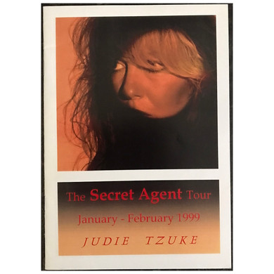 Judie Tzuke - The Secret Agent Tour 1999 UK Original Concert Tour Program
