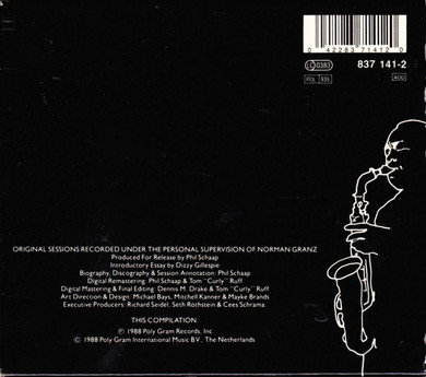 Charlie Parker - Bird The Complete Charlie Parker On Verve 10CD Boxset (Used)