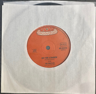 The Beatles – Cry For A Shadow 7" Single Vinyl (Used)