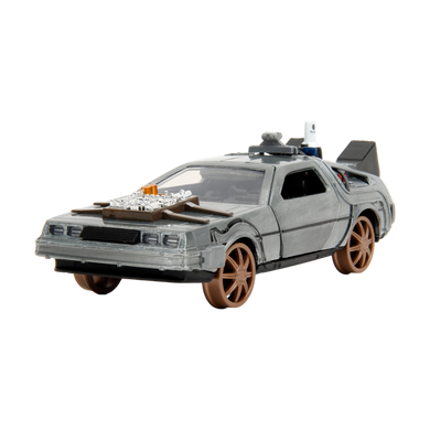 Back To The Future: Part 3 - Time Machine (Railroad Wheels) 1:32 Scale Die Cast Car