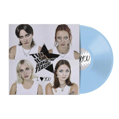 Teen Jesus & The Jean Teasers - I Love You Opaque Light Blue Vinyl LP