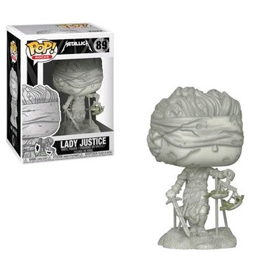 Metallica - Lady Justice Collectable Pop! Vinyl #89