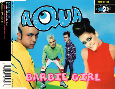 Aqua - Barbie Girl 4 Track CD Single