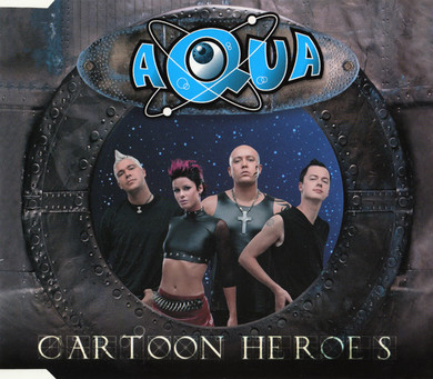 Aqua - Cartoon Heroes 3 Track + Videos CD Single